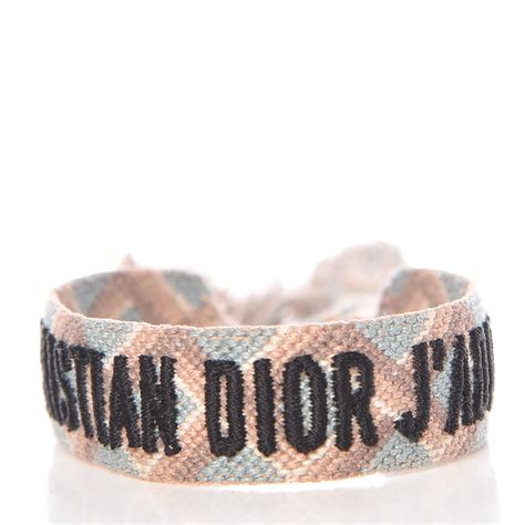 dior ribbon bracelet|christian Dior studded friendship bracelet.